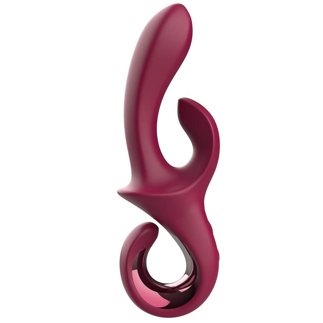 Dream Toys Glam Duo Vibrator wibrator duo z powiększoną główką Czerwony
