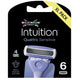 Wilkinson Intuition Quattro Sensitive wkład z 4 ostrzami 6szt