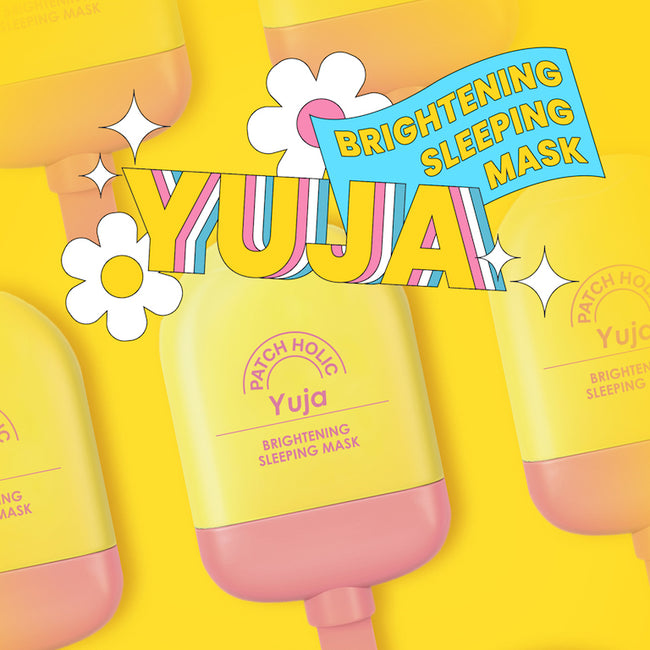 PATCH HOLIC Yuja Brightening Sleeping Mask rozjaśniająca maska na noc z witaminą C 70ml