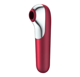 Satisfyer Dual Love wibrator ssący Red