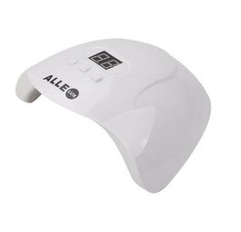 AlleLux X3 lampa do paznokci UV/LED 54W do lakierów hybrydowych z kablem USB Biała