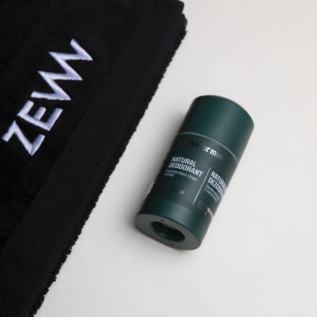 Zew For Men Naturalny dezodorant w sztyfcie z czarną hubą 80g
