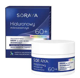 Soraya Hialuronowy mikrozastrzyk progresywny krem regenerujący 60+ 50ml