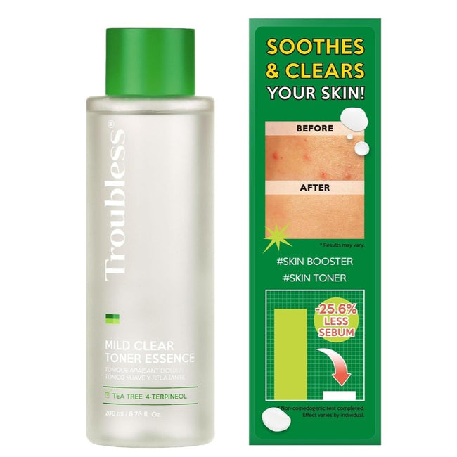 Troubless Mild Clear Toner Essence esencja tonizująca do twarzy 200ml
