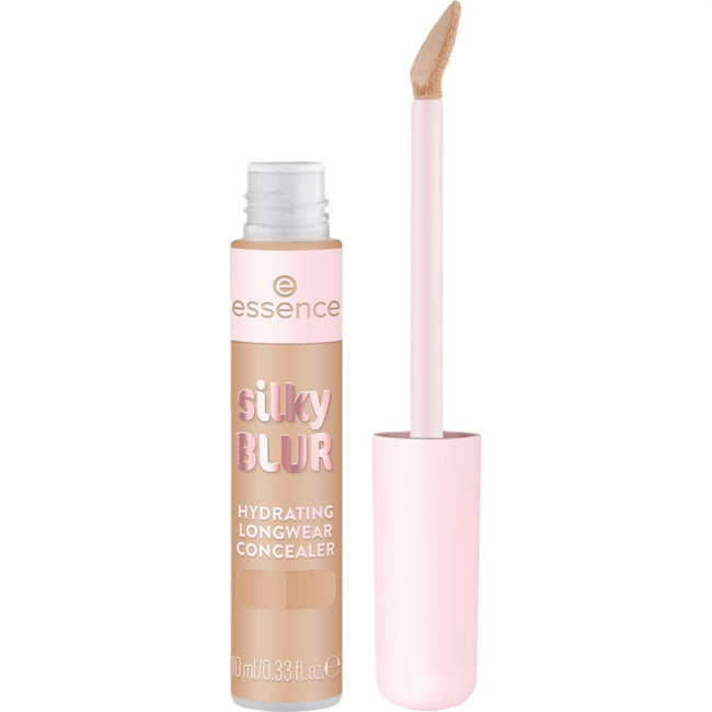 Essence Silky Blur Hydrating Longwear Concealer lekki korektor do twarzy