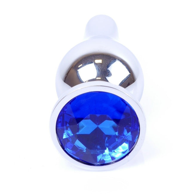 MyLove Butt Plug Collection Jewellery Silver metalowy korek analny Dark Blue