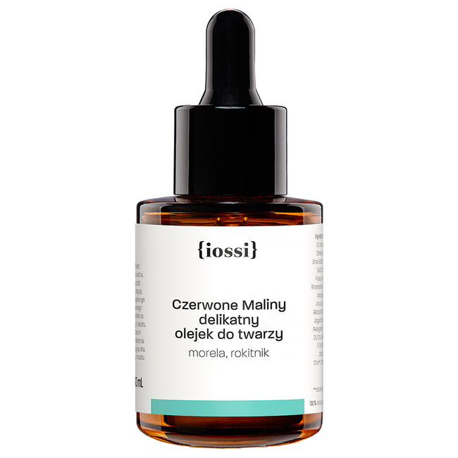 Iossi Czerwone Maliny delikatny olejek do pielęgnacji twarzy 30ml