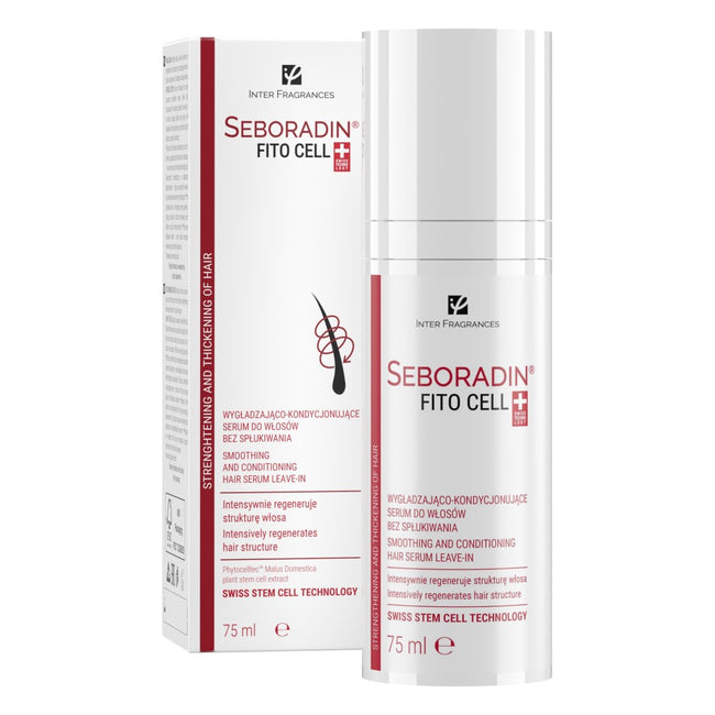 SEBORADIN Fito Cell wygładzająco-kondycjonujące serum do włosów bez spłukiwania 75ml