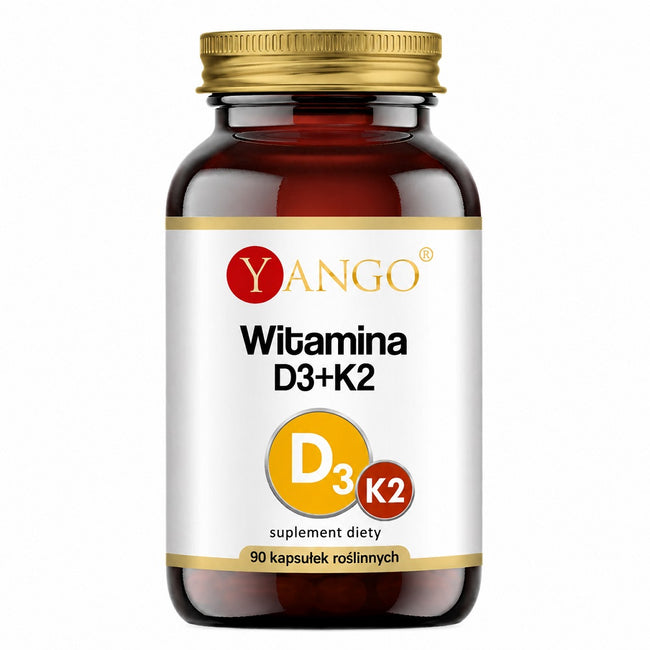 Yango Witamina D3+K2 suplement diety 90 kapsułek