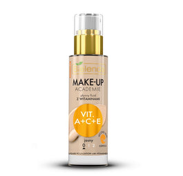 Bielenda Make-Up Academie płynny fluid z witaminami A + C + E