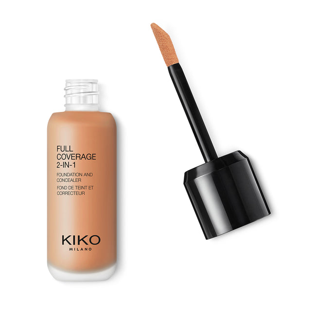 KIKO Milano Full Coverage 2-In-1 Foundation & Concealer mocno kryjący podkład i korektor 2 w