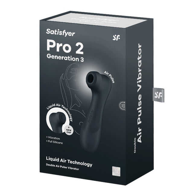 Satisfyer Pro 2 Generation 3 masażer łechtaczki Black