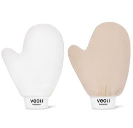 Veoli Botanica Zestaw rękawic do aplikacji samoopalacza i peelingu I Glove Peel & I Glove Tan