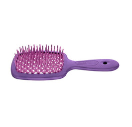 Janeke Small Superbrush mała szczotka do rozczesywania włosów Fioletowo-Różowa