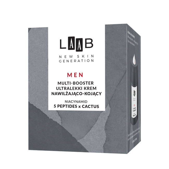 AA LAAB Men multi-booster ultralekki krem nawilżająco-kojący 50ml