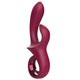 Dream Toys Glam Duo Vibrator wibrator duo z powiększoną główką Czerwony