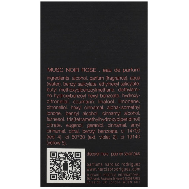 Narciso Rodriguez Musc Noir Rose For Her woda perfumowana spray