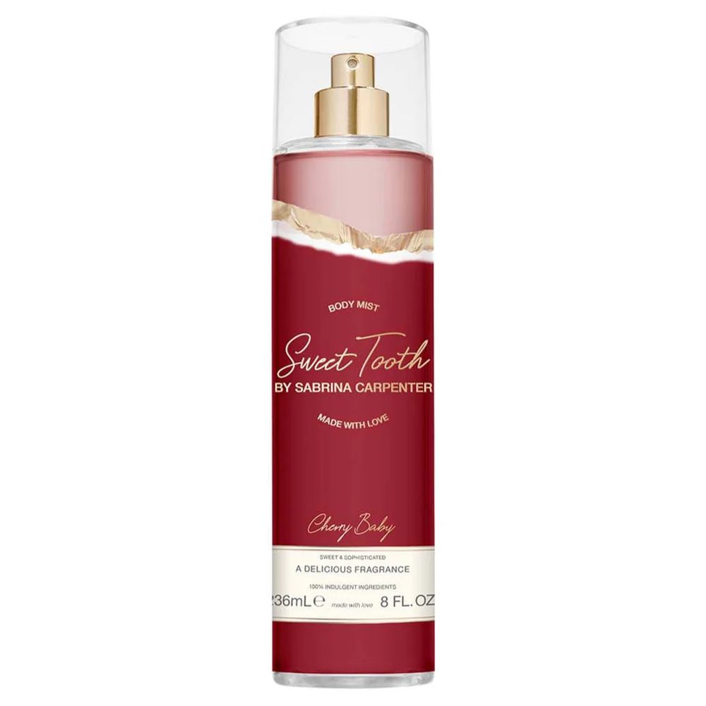 sabrina carpenter sweet tooth cherry baby mgiełka do ciała 236 ml    