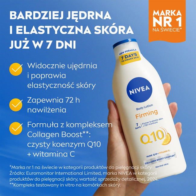 Nivea Ujędrniający balsam do ciała z koenzymem Q10 i Witaminą C 400ml