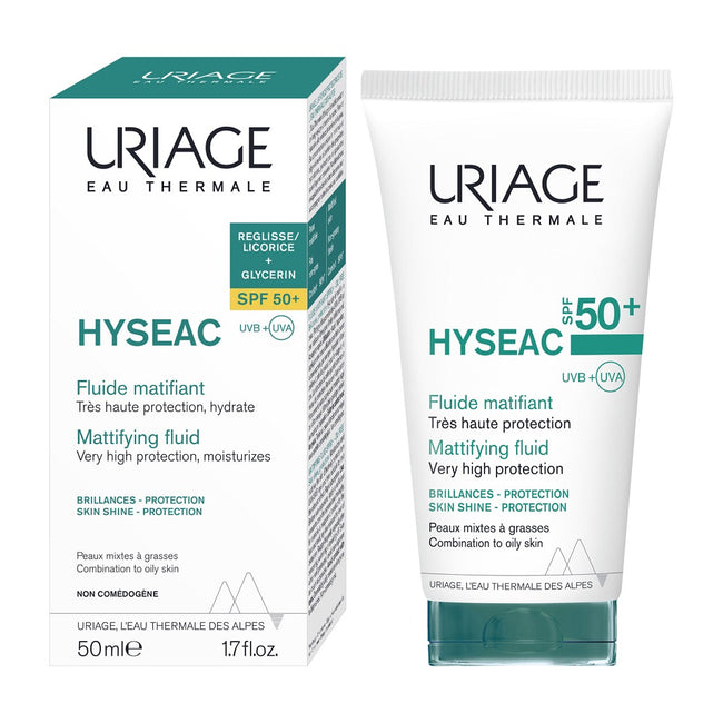 URIAGE Hyseac matujący fluid przeciwsłoneczny SPF50+ 50ml