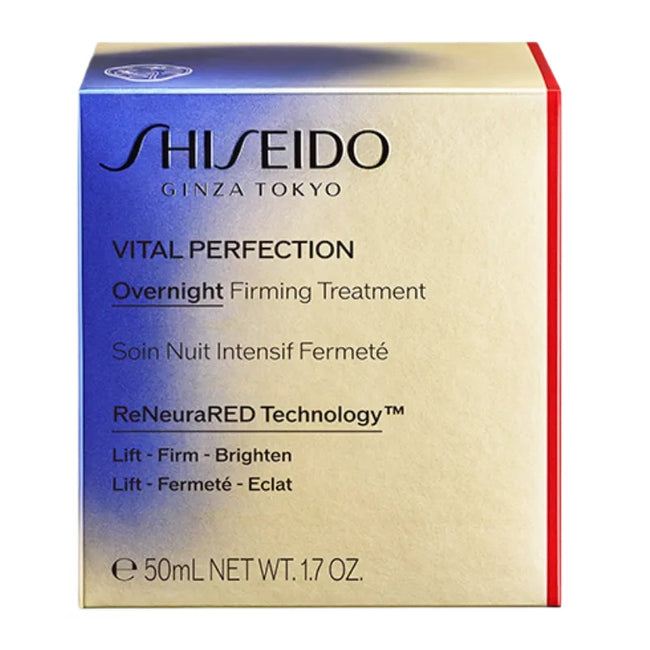 Shiseido Vital Perfection Overnight Firming Treatment ujędrniający krem na noc 50ml