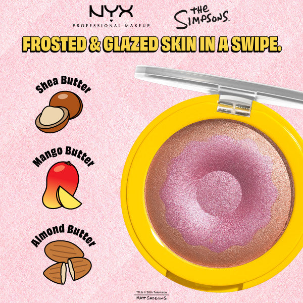 NYX Professional MakeUp Homer Simpson Donut rozświetlacz do twarzy 7.1g