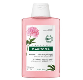 Klorane Soothing Shampoo szampon z organiczną piwonią 200ml