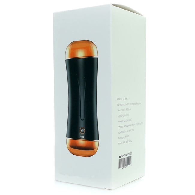 B-Series Fox Vibrating Masturbation podwójny masturbator dla mężczyzn