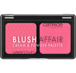 Catrice Blush Affair Cream & Powder Palette paleta róży do policzków 020 Pleasing Pink 6g