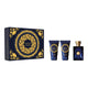 Versace Pour Homme Dylan Blue zestaw woda toaletowa spray 50ml + żel pod prysznic 50ml + balsam po goleniu 50ml