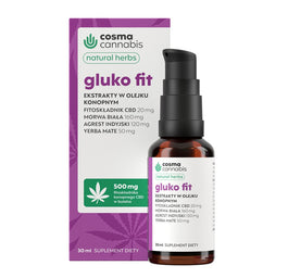 Cosma Cannabis Gluko Fit suplement diety 30ml