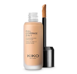 KIKO Milano Full Coverage 2-In-1 Foundation & Concealer mocno kryjący podkład i korektor 2 w 1 WB60 Warm Beige 25ml