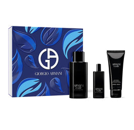 Giorgio Armani Armani Code Pour Homme zestaw woda toaletowa spray 125ml + żel pod prysznic 75ml + woda toaletowa spray 15ml