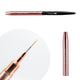 Excellent PRO Master Brush pędzelek do zdobień 9mm Pink & Black