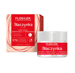 Floslek stopNaczynka krem-maska regenerujący z hesperydyną na noc 50ml