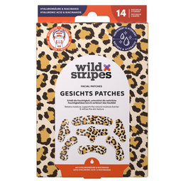 Wild Stripes Facial Patches plastry hydrokoloidowe z kwasem hialuronowym i niacynamidem Leo 14szt.