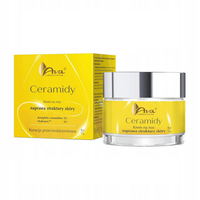 Ava Laboratorium Ceramidy krem na noc naprawa struktury skóry 50ml