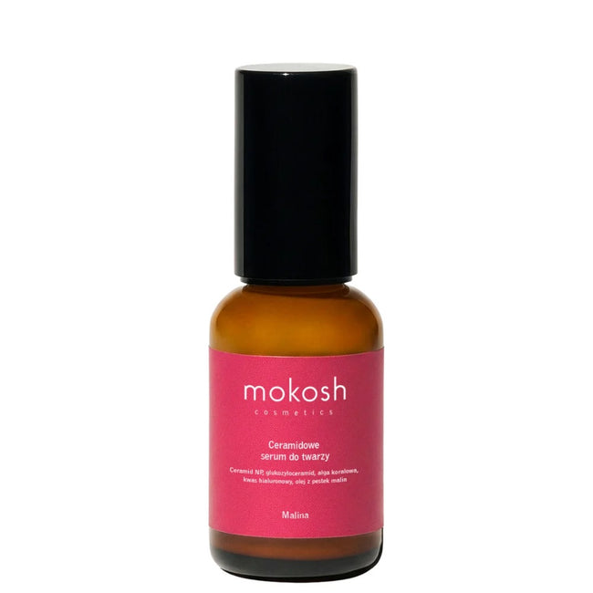 Mokosh Ceramidowe serum do twarzy Malina 30ml