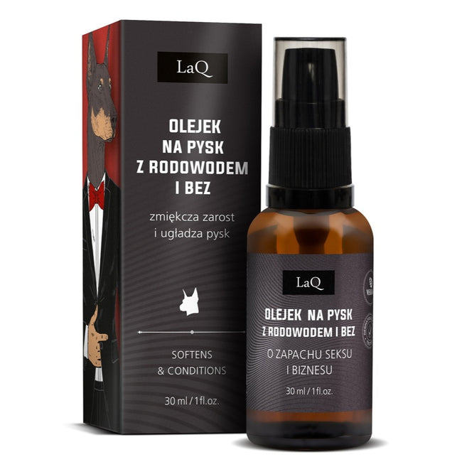 LaQ Olejek do twarzy i brody przed i po goleniu Zapach seksu i biznesu 30ml