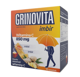 Grinovita Imbir suplement diety 10 saszetek