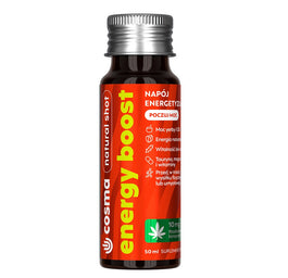 Cosma Cannabis Energy Boost naturalny shot energetyzujący 50ml