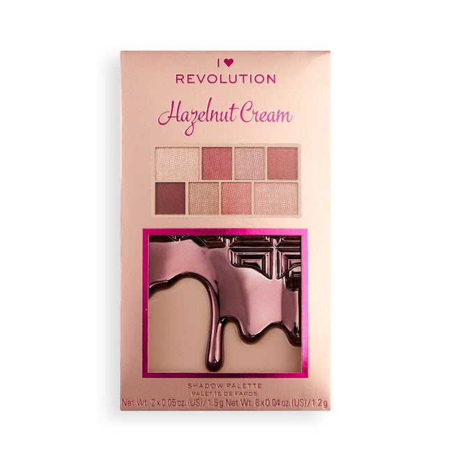 Makeup Revolution I Heart Revolution Mini Chocolate Eyeshadow Palette mini paletka cieni do powiek