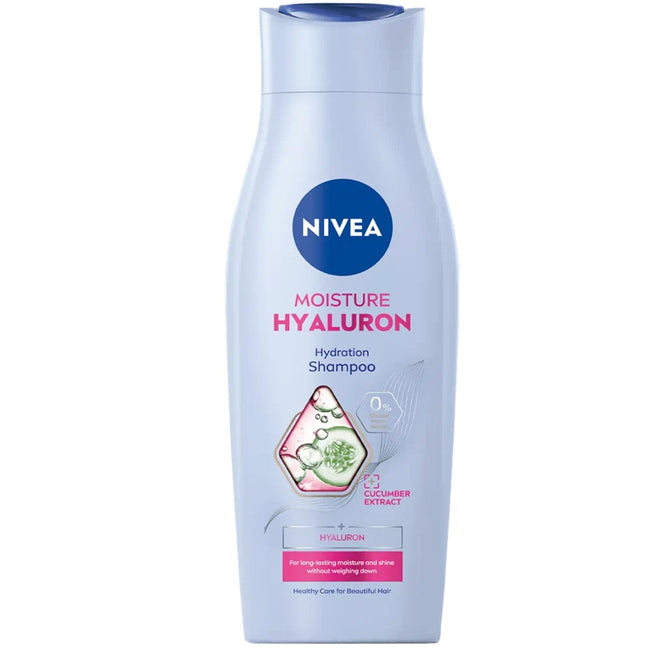 Nivea Moisture Hyaluron szampon nawilżający z kwasem hialuronowym 400ml