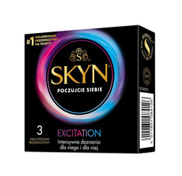 SKYN Excitation nielateksowe prezerwatywy 3szt