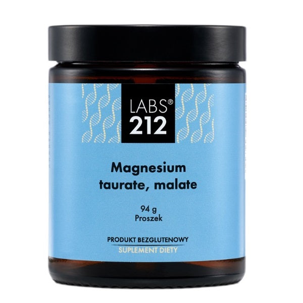 LABS212 Magnesium Taurate Malate suplement diety w proszku 94g