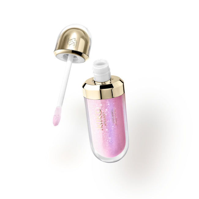 KIKO Milano Gold Reflections 3D Hydra Lip Gloss Limited Edition nawilżający błyszczyk do ust z olejkiem z marakui z efektem 3D 6.5ml