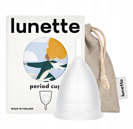 Lunette Period Cup kubeczek menstruacyjny Bezbarwny rozmiar 1