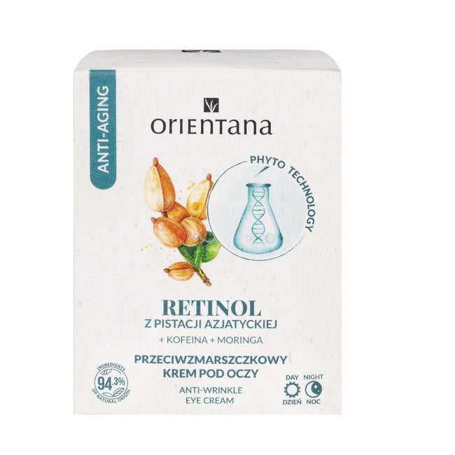 ORIENTANA Phyto Technology przeciwzmarszczkowy krem pod oczy Retinol 15ml
