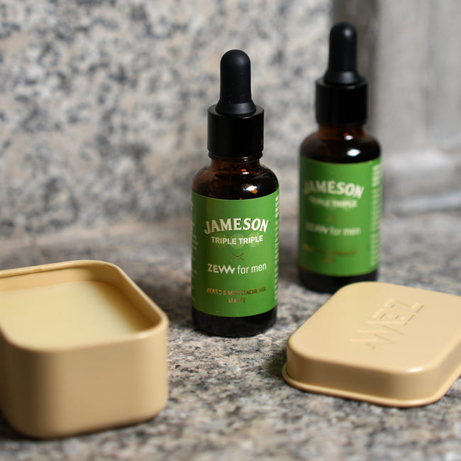 Zew For Men Jameson Triple Triple x ZEW for men olejek do brody z połyskiem 30ml