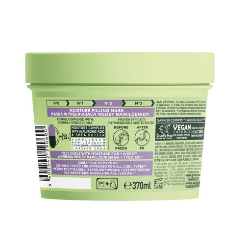 Garnier Fructis Curls Method maska do włosów kręconych 370ml